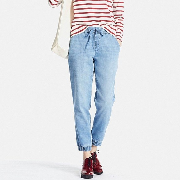 Uniqlo Denim Joggers 